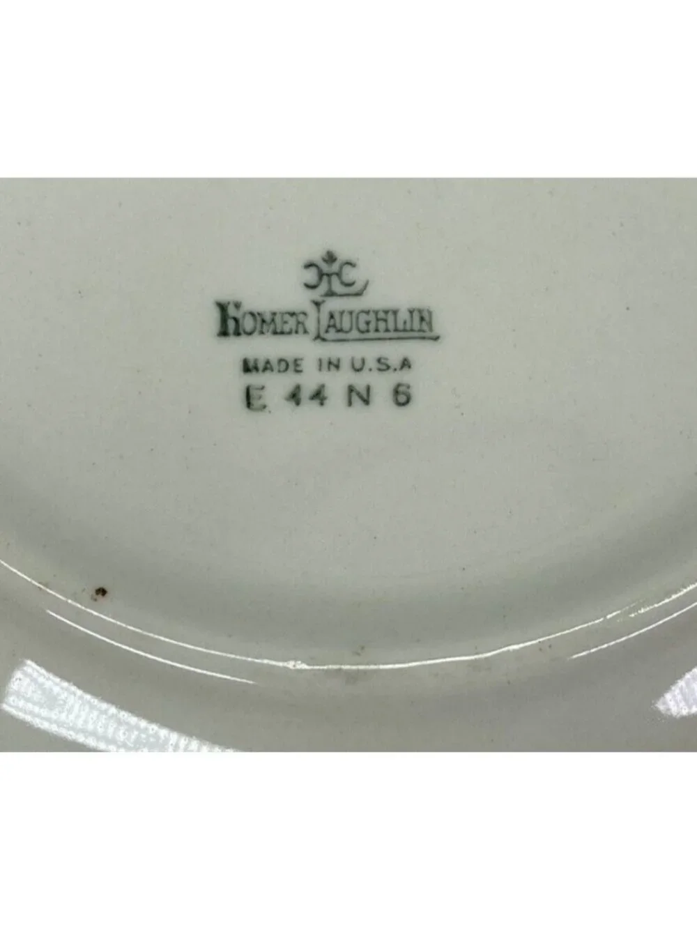 MCM Homer  Laughlin HL1060 Red Insets Pink Blue Yellow Flowers Soup Bowls Set 4